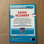 Panini Donruss Optic Rookie Sasha Vezenkov Red Mojo κάρτα με αυτόγραφο σαν καινούργιο Ολυμπιακός