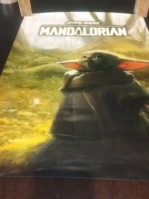 The Mandalorian Groku A2 60x42cm poster new, Japanese edition with original box