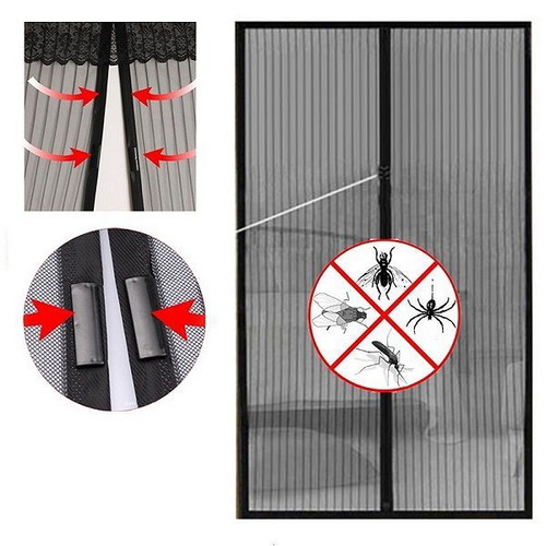 Magnetic door screen adhesive new in 3 sizes