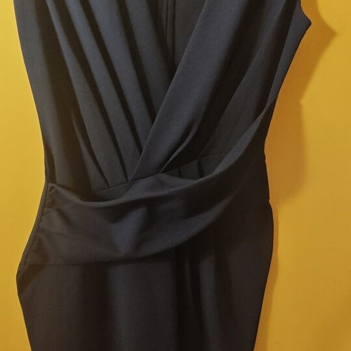 Lipsy London wrap dress like new, dark blue, size M