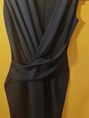 Lipsy London wrap dress like new, dark blue, size M