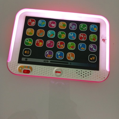 Fisher Price Kids Tablet used with sounds and lights
