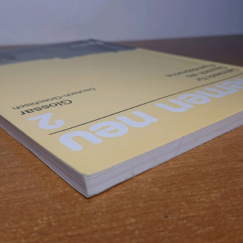 Themen Neu 2 Glossar German learning book like new
