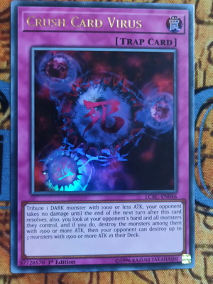 yugioh virus trap cards Yu-Gi-Oh! - Eradicator Epidemic (SDGU-EN034) - Structure Deck 21: Gates of The Underworld - 1st Edition and choose Spell Cards or Trap Cards Eradicator Epidemic Virus [FOTB-EN068] Secret