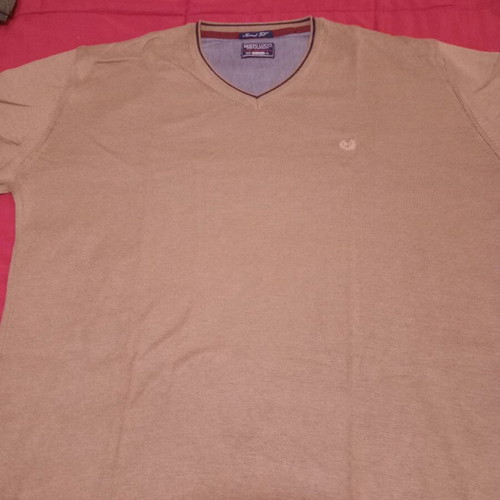 Berto Lucci beige long-sleeve shirt like new
