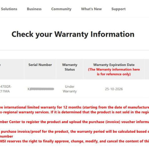MSI Katana A15 AI R9-8945HS Laptop 16GB 512GB RTX 4070 8GB