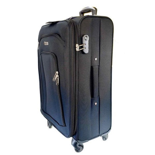 Diplomat set of 2 suitcases ZC444 with 4 wheels, large and cabin, new