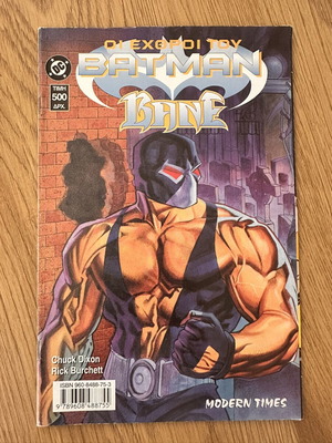The Enemies of Batman Bane comic book used, Greek language