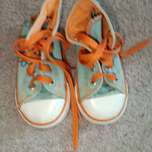 All Star boots with embroidery used, size 23