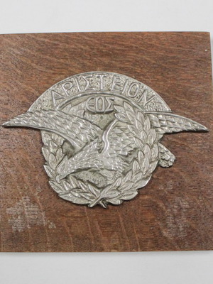 Memorabilia plaque used (Aristeion Mountaineering Club) EOS