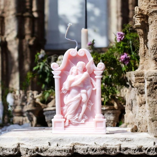 Aromatic Thematic Soy Candle Eros & Psyche new, peony-sandalwood scent