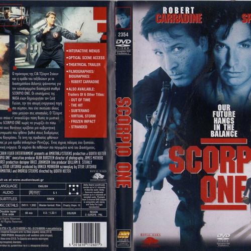 Scorpio One DVD used, science fiction with subtitles