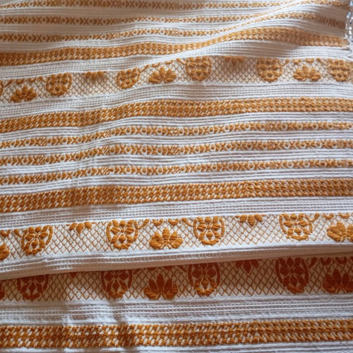 Woven vintage blanket 170x220 cm, new