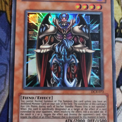 Terrorking Archfiend Effect Monster card like new