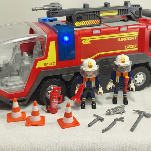 Playmobil City Action Fire Truck 71371 with Lights and Sound