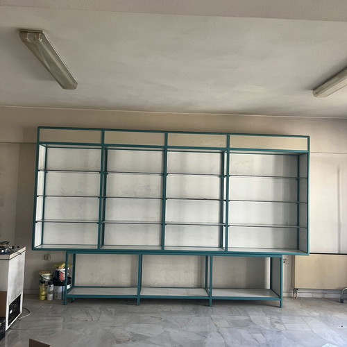 Professional Large Custom-Made Shelving Unit like new, store display