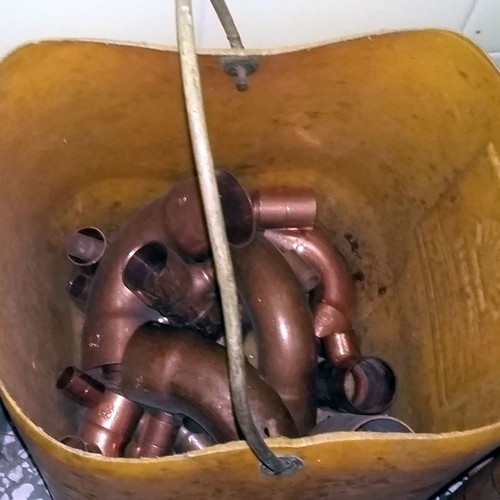 HEATING PLUMBING MATERIALS - (NOT SCRAP - NOT BY THE KILO)
