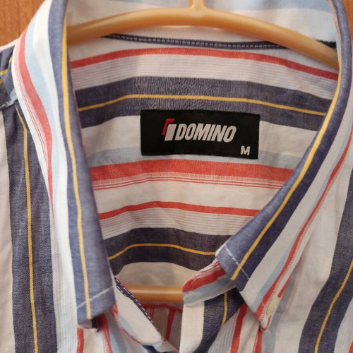 Domino men's shirt M new cotton