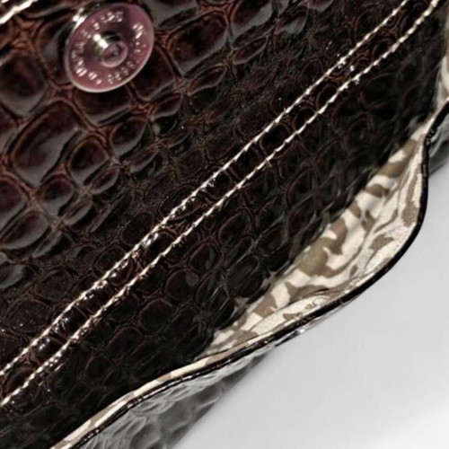 Guess vintage rare croc handbag, brown