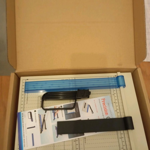 Paper cutter used, tabletop model