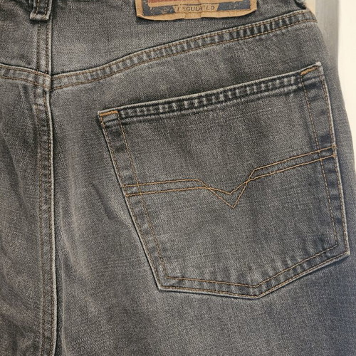 Diesel men's jeans used, size 31, gray, length 102 cm
