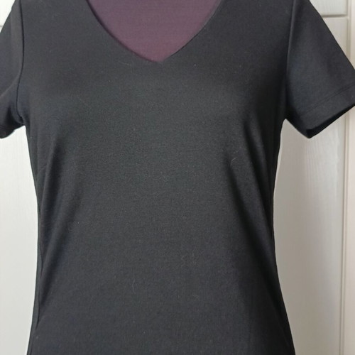 Soyaconcept mini dress like new, size M, black, short sleeve