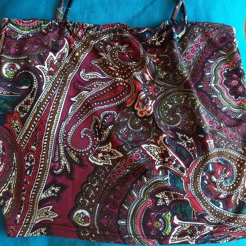 Summer blouse new, elastic, multicolor, size XS