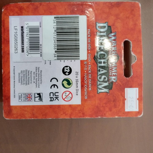 Warhammer Order Dice Underworlds new, set of 20