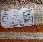  Μάλλινο υφαντό κιλίμι από την Ινδία - Dhurry - 1,70 x 0,80 μ.