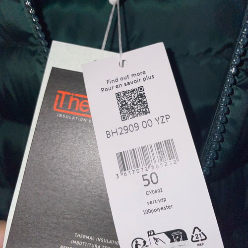 Lacoste jacket windbreaker new, green, size M