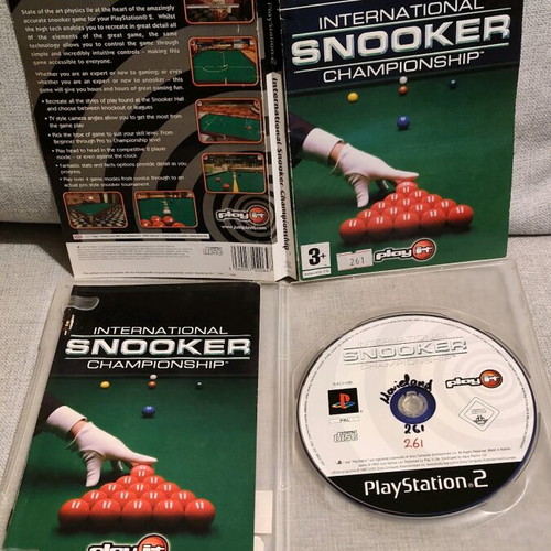 International Snooker Championship PS2 μεταχειρισμένο, σε πολύ καλή κατάσταση