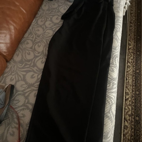 Pants with belt Reserved black size M like new