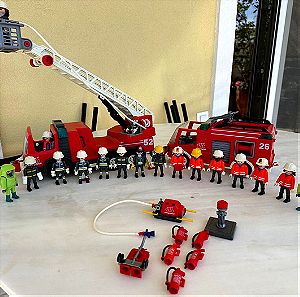 Playmobil σετ πυροσβεστικής