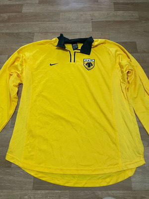 Nike AEK Athens 00/02 ανδρική μακρυμάνικη φανέλα σαν καινούργια