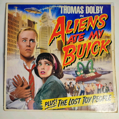 Thomas Dolby Aliens Ate My Buick vinyl used, 1988 album