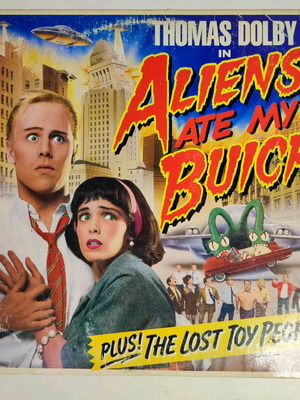 Thomas Dolby Aliens Ate My Buick vinyl used, 1988 album