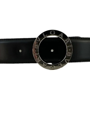 Bvlgari leather belt new, 110cm, black
