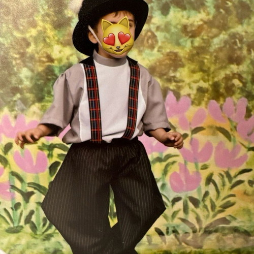 Cat costume like new for 4-year-old child