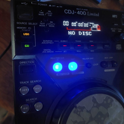 Pioneer CDJ 400 Limited used, functional