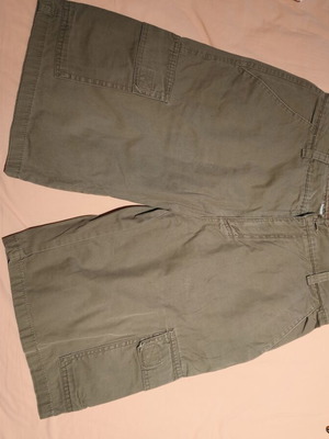 Spider men's cargo bermuda shorts used, size L, khaki