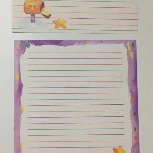 Letter writing set new, 12 pieces