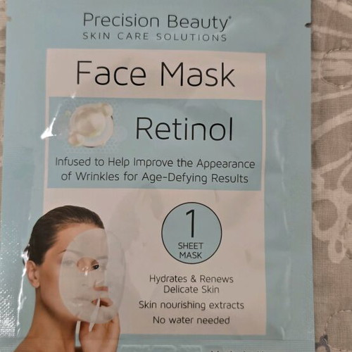 Precision Beauty Retinol Face Mask new