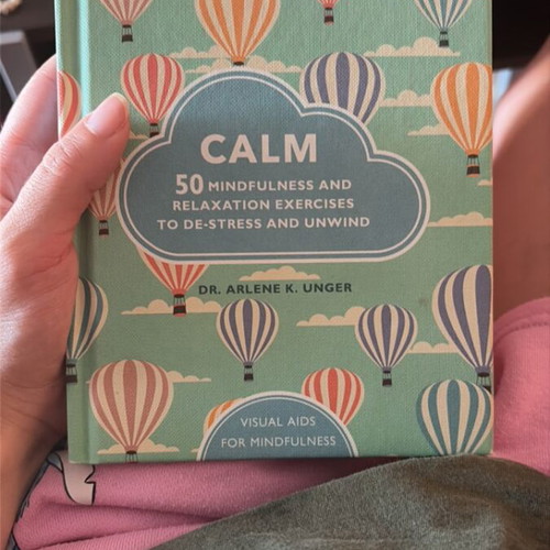 Calm self-help book by Dr Arlene K. Unger, used, English