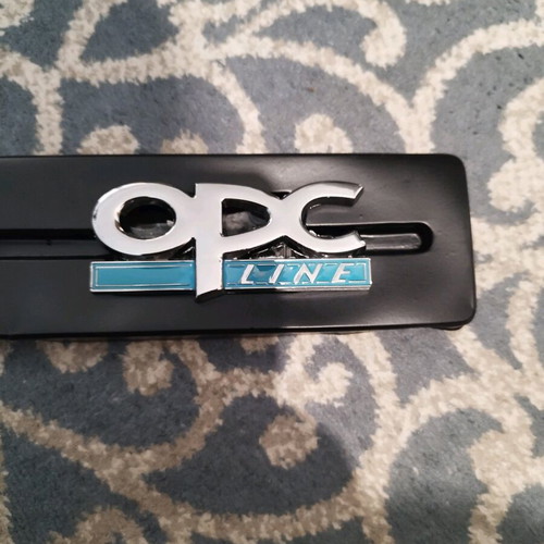Opel OPC Line car emblem metal new