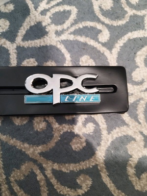 Opel OPC Line car emblem metal new