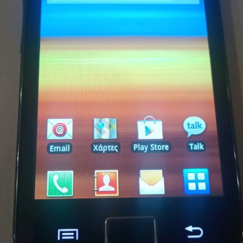 Samsung Galaxy Ace GT-5830i used, black, missing memory card cover