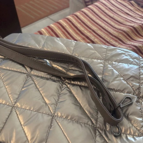 Bag to Bag silver new with crossbody strap