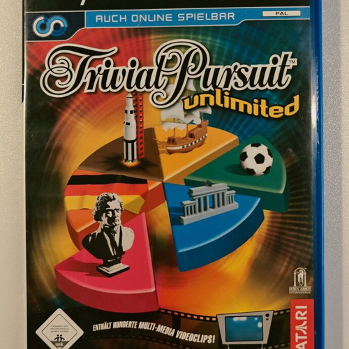 Trivial Pursuit Unlimited PS2 game used