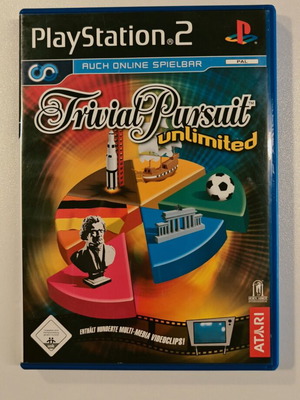 Trivial Pursuit Unlimited PS2 game used