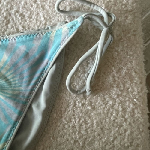 Pinko bikini top used, size M, grey and blue